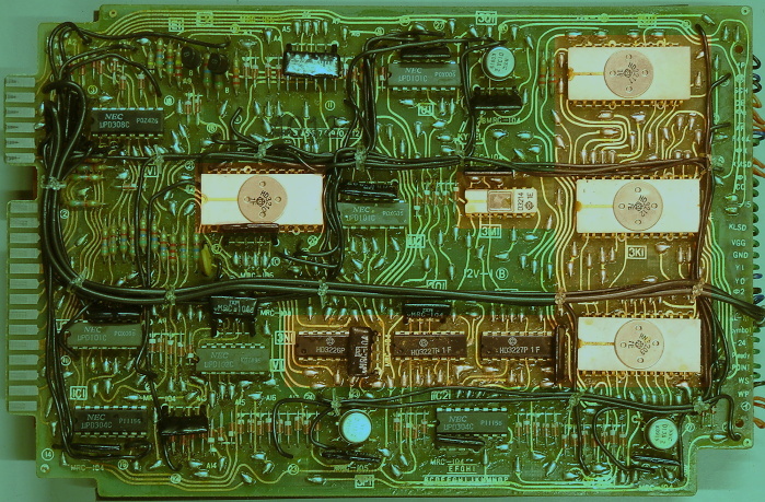 Casio R1 CPU-Platine