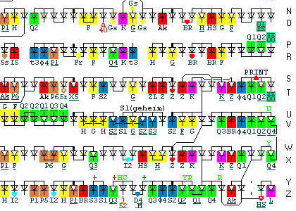 The same portion<br>(diodes N33 .. Y60) in a more abstract form