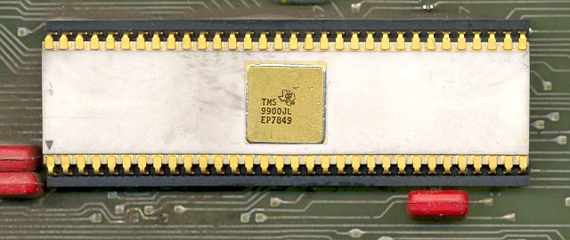 The TMS9900 microprocessor
